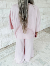 Load image into Gallery viewer, Caught My Eye Cotton Fleece Sweatpants - Baby Pink