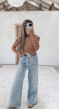 Load image into Gallery viewer, In The Countryside Tie Waist Jeans