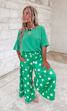 Load image into Gallery viewer, Sadie Boat Neck Short Sleeve Basic Tee - Green WAREHOUSE SALE