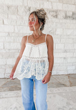 Load image into Gallery viewer, Sweetheart Lace Cami Tank