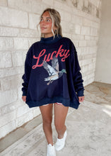Load image into Gallery viewer, Lucky &amp; Mallard Mock Neck Sweatshirt