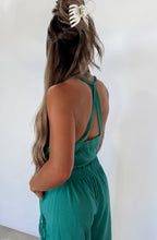 Load image into Gallery viewer, Free Spirit Ruched Modal Halter Tank &amp; Barrel Sweatpants Set