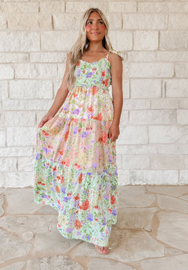 Garden Girl Smocked Maxi (FINAL SALE)