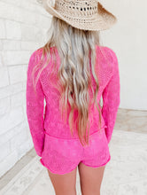 Load image into Gallery viewer, 5 o clock Somewhere Crochet Short Set