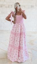 Load image into Gallery viewer, Picture Perfect Smocked Pink Maxi