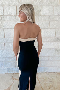 Sweet Elegance Strapless Maxi