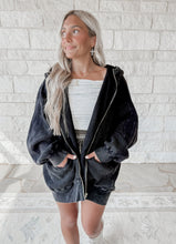 Load image into Gallery viewer, Just Wondering Ash Waffle Zip Up Jacket