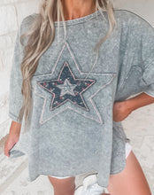 Load image into Gallery viewer, Stars Aligned Patchwork Tee