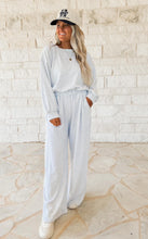 Load image into Gallery viewer, Niki Heather Grey Knit Jumpsuit