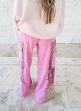 Load image into Gallery viewer, Vibe Check Mineral Wash Floral Pants