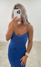 Load image into Gallery viewer, Night In The Bahamas Blue Maxi (FINAL SALE)