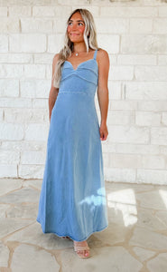 Hard To Beat Denim Maxi