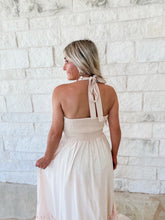 Load image into Gallery viewer, Promise Me Beige Tiered Maxi (FINAL SALE)