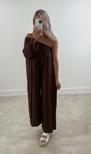 Load image into Gallery viewer, Megan Mocha Jumpsuit