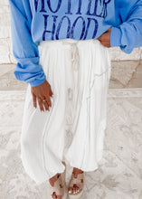 Load image into Gallery viewer, Exploring New Interests Embroidered Jogger Pants - Off White