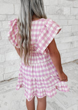 Load image into Gallery viewer, Hailey Checkered Dress