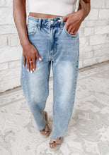 Load image into Gallery viewer, Let’s Get Together High Rise Barrel Jeans