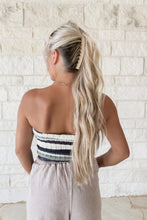 Load image into Gallery viewer, Coastal Serenity Striped Tube Sweater Top