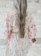 Load image into Gallery viewer, Happiness Awaits Floral Mini Dress
