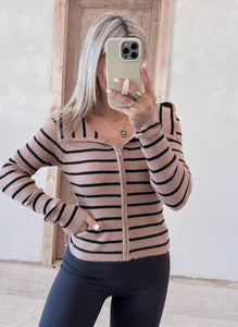 Lilah Striped Top