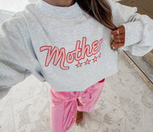 Load image into Gallery viewer, Restock - Mother Star Mockneck Sweatshirt - Pink