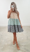 Load image into Gallery viewer, Wildflower Fields Floral Tiered Dress