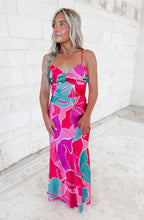 Load image into Gallery viewer, Punta Cana Cutie Satin Maxi