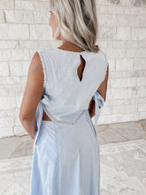 Load image into Gallery viewer, Oh My Darling Cutout Side Midi Dress - Blue