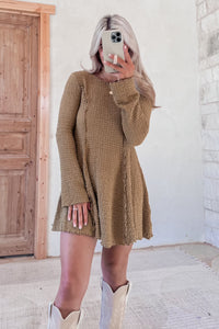 Autumn Taupe Dress