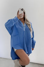 Load image into Gallery viewer, The Daily Edit Oversized Henley Pullover