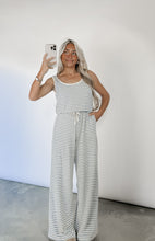 Load image into Gallery viewer, Going With The Tide Striped Jumpsuit