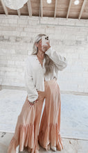 Load image into Gallery viewer, My Comfort Space Wide Leg Ruffle Hem Pants