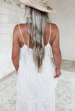 Load image into Gallery viewer, Timeless Effort Tiered Lace Midi