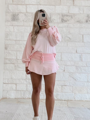 The Elby Light Pink Skort