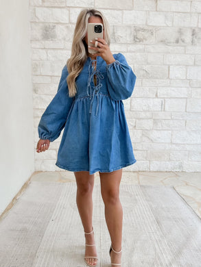 Totally Trendy Denim Dress