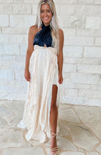 Load image into Gallery viewer, Island Girl Satin Halter Maxi