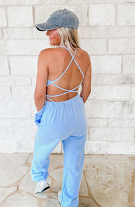 Sydney Ballad Blue Jogger Set