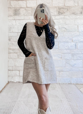 Heartbreaker Mini Sweater Dress