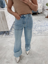 Load image into Gallery viewer, On Top Of It Cuffed Denim Jeans