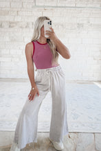 Load image into Gallery viewer, Just Winging It Terry Washed Sweatpants - Lt. Khaki