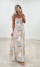 Load image into Gallery viewer, Sarah Patchwork Taupe Maxi
