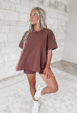 Load image into Gallery viewer, Everyday Essential French Terry Short Sleeve Top &amp; Short Set