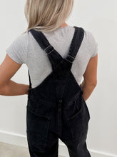 Load image into Gallery viewer, Own The Day Black Overalls