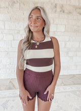 Load image into Gallery viewer, Kendra Striped Knit Tank
