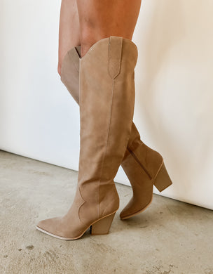 Saipan Knee High Cedarwood Boots