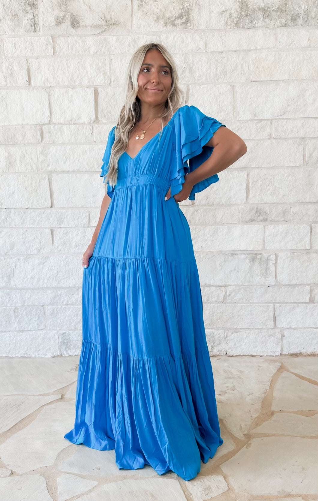 Yours Truly Blue Maxi (FINAL SALE)