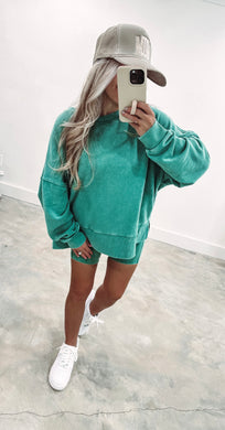 Lucky Girl Green Sweatshirt