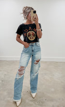Load image into Gallery viewer, Dangerous View Wide Leg Jeans