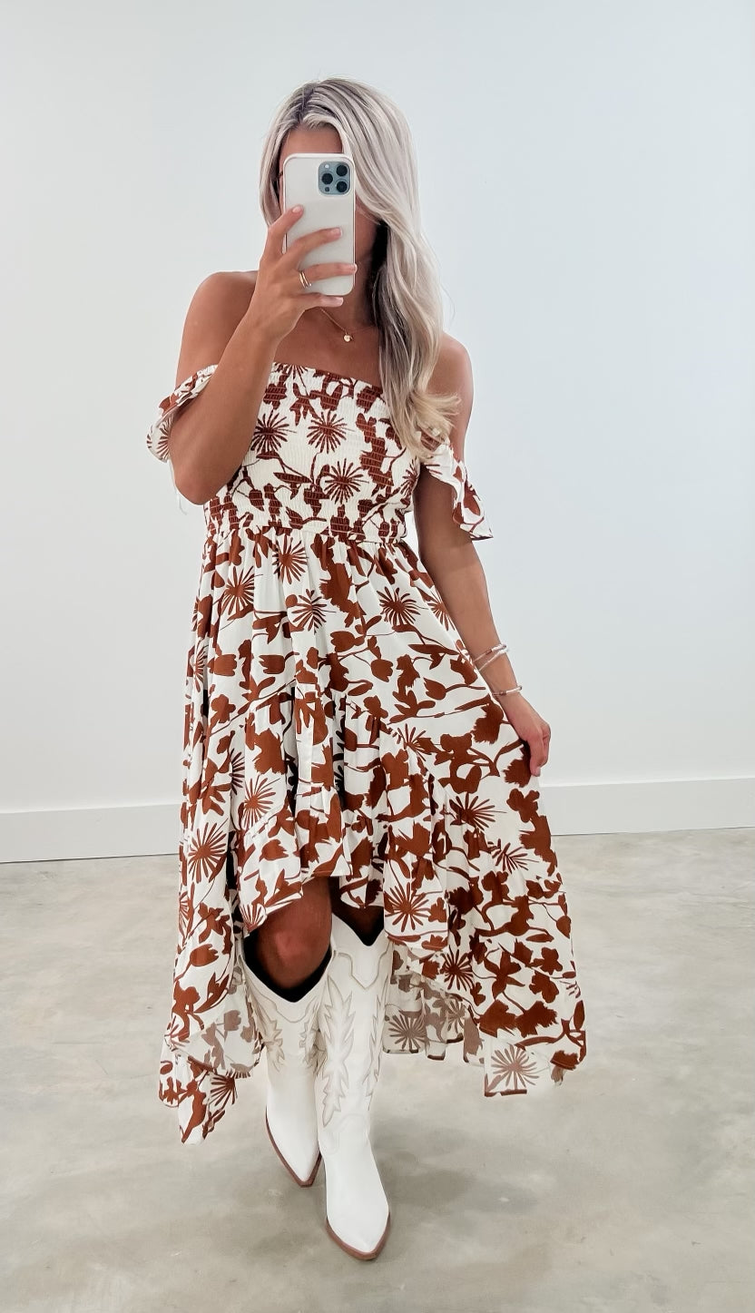 Kind Thoughts Floral Maxi