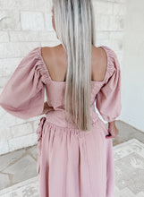 Load image into Gallery viewer, New Interests Gingham Maxi - Dusty Pink